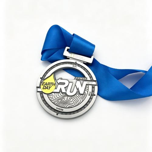  Wholesale Custom Metal Medals 3D Die Cast Enamel Sports Marathon Commemorative Award Medals