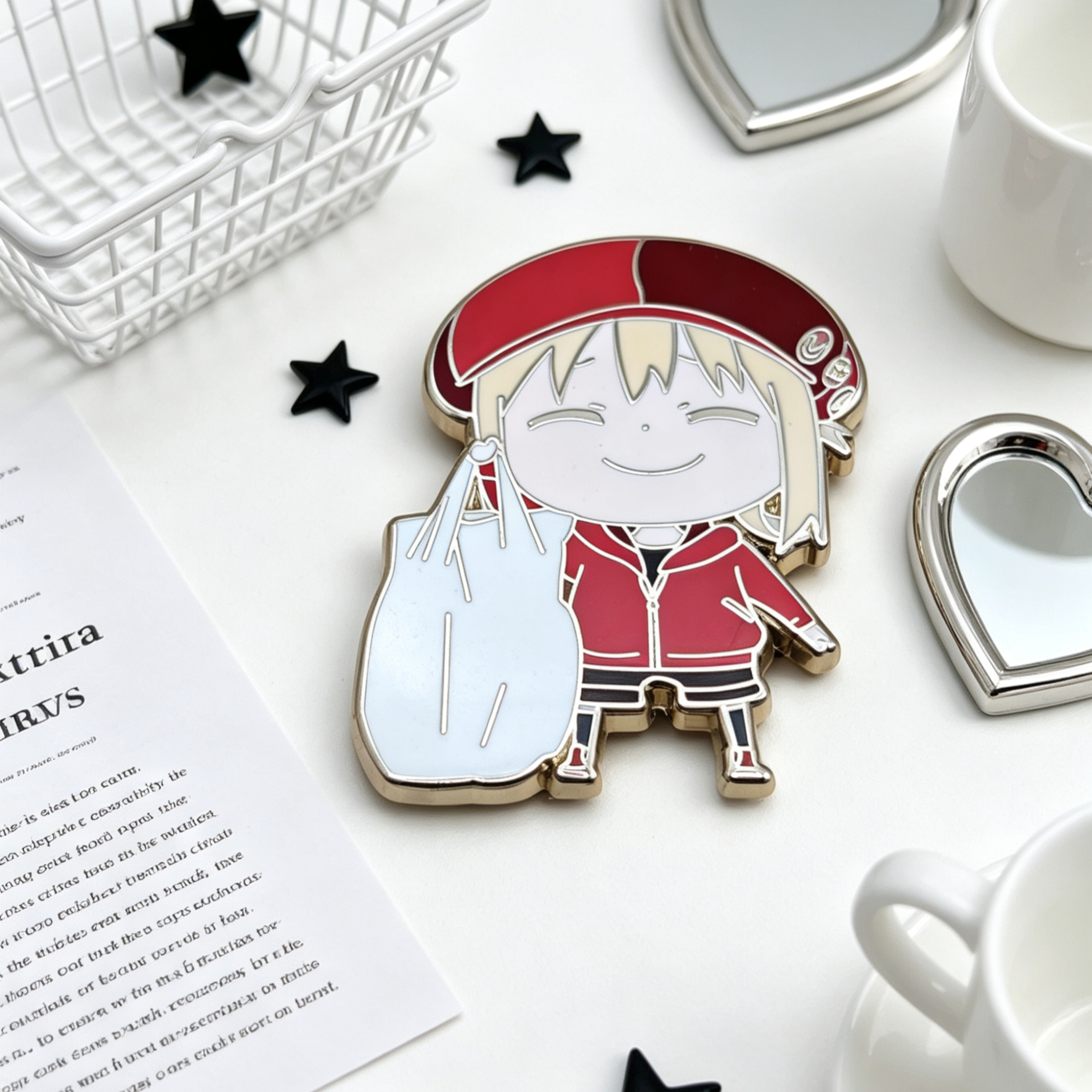 Halloween Anime Boy Hard Enamel Lapel Pin
