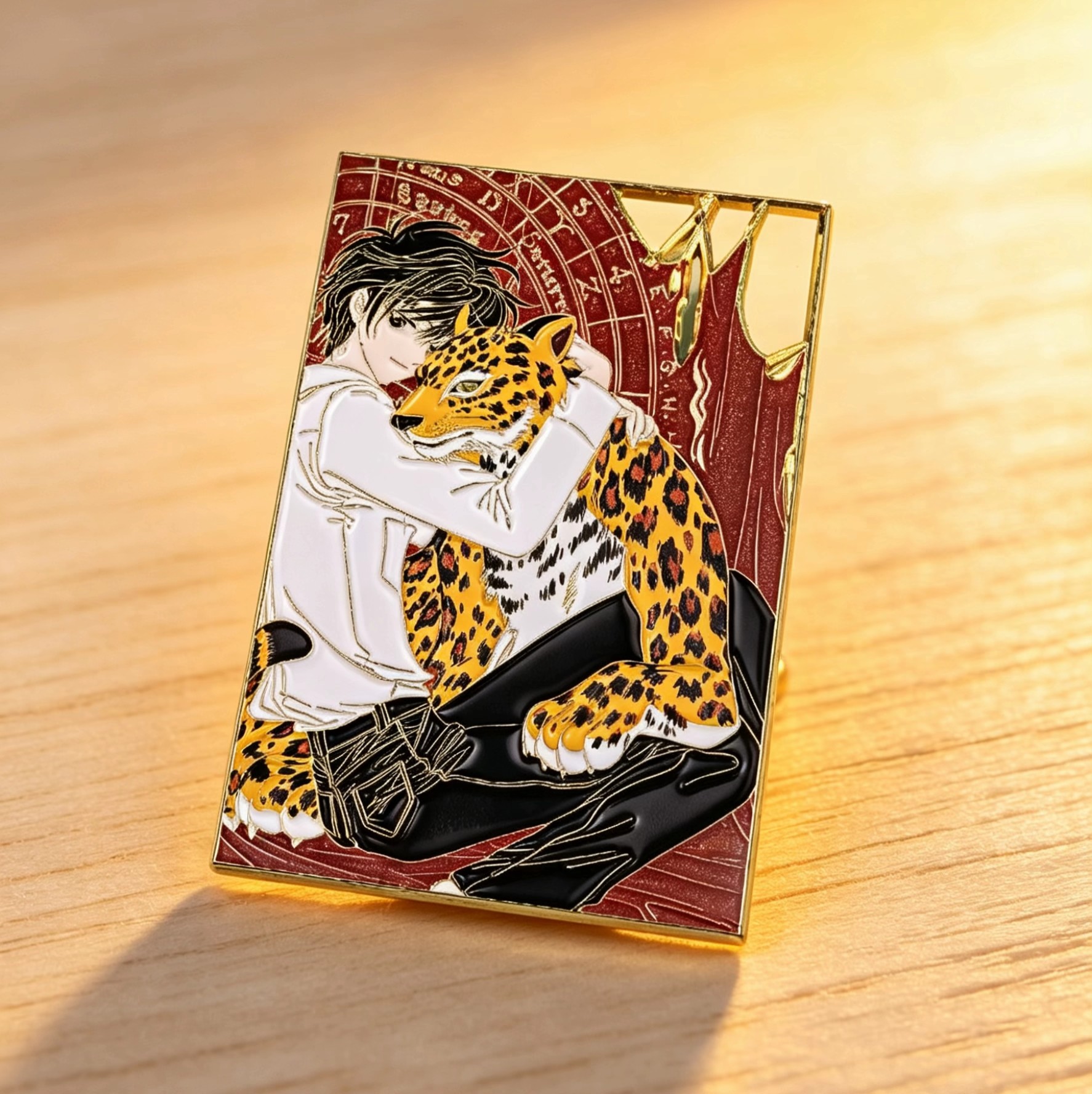 Anime Character & Mythical Creature Themed Imitation Enamel Collectible Metal Pin